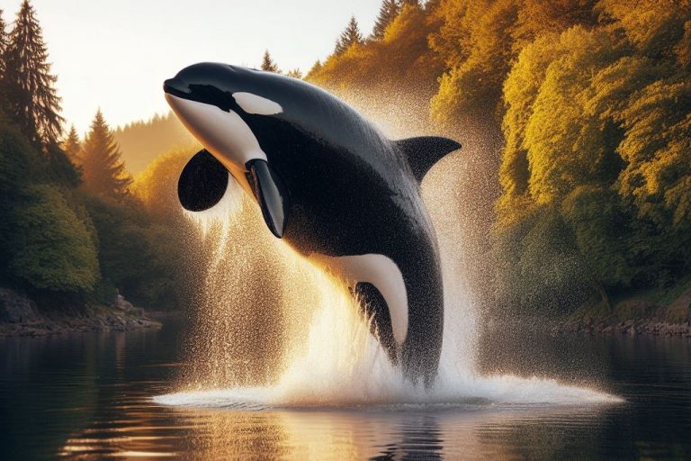 Keine Orcas in den Grummer Teichen!